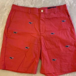 Nantucket Red Vineyard Vines Mens Shorts
